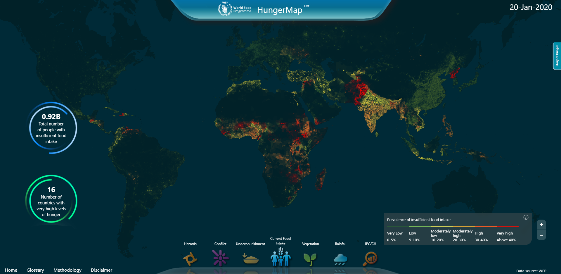 WFP Launches HungerMap Live | WFP Innovation