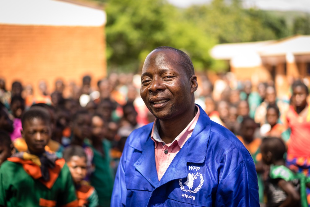 Unsung hero, WFP Malawi truck driver Stanley Kondowe. Photo: WFP/Badre Bahaji
