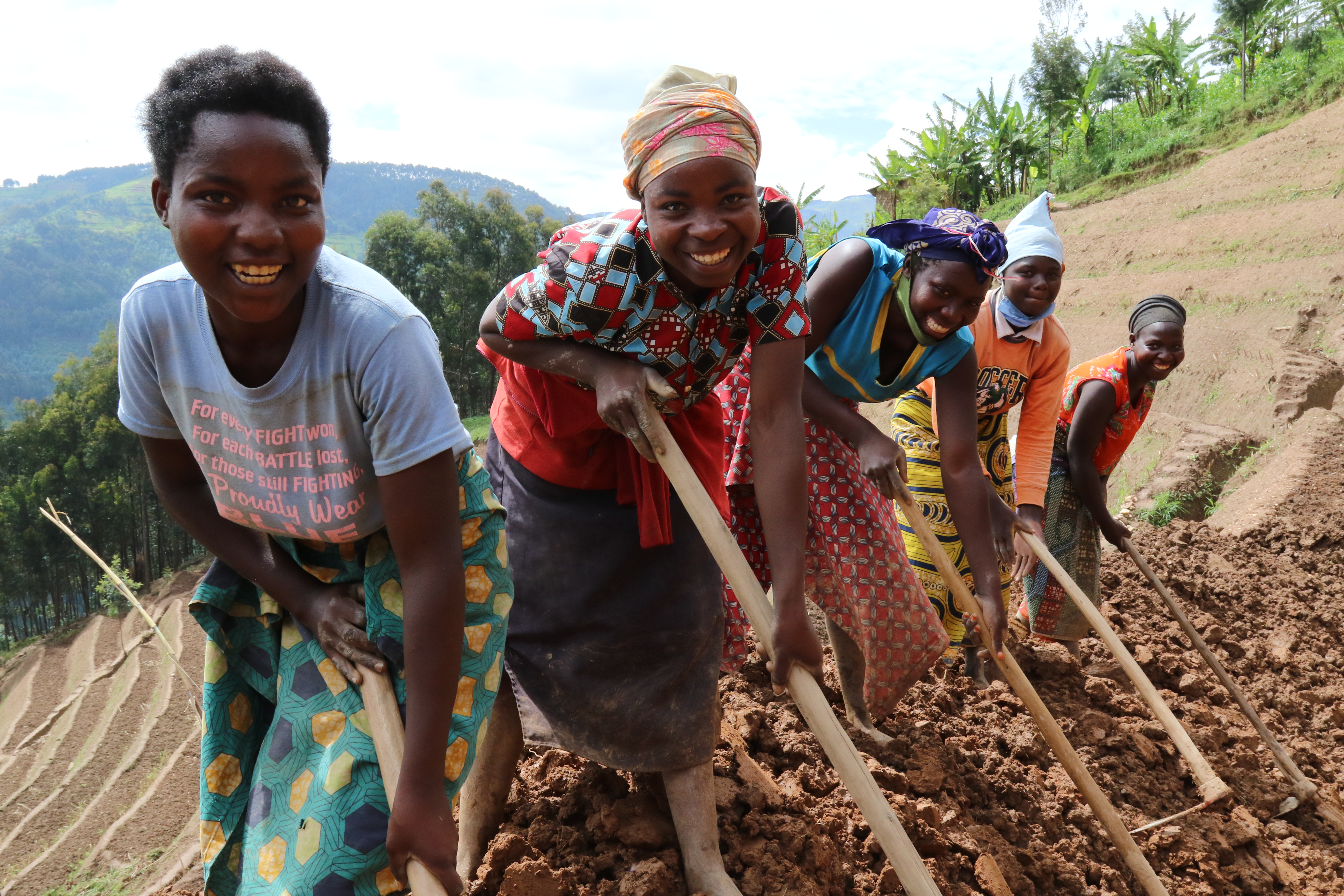 WFP Rwanda's resilient livelihoods programme in Rutsiro, Western Rwanda