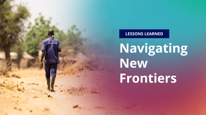 Navigating new frontiers