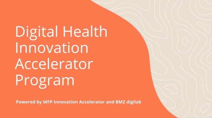 Text on screen Digital Health InnovatiON Accelerator Program