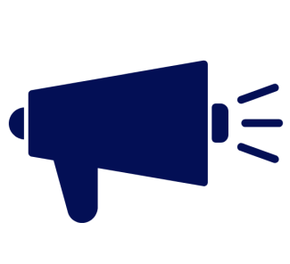 Illustration of a megaphone.