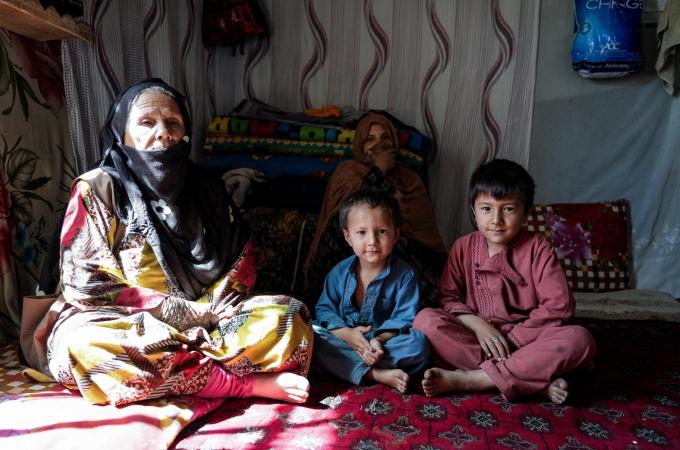 Beneficiaries of cash assistance in Afghanistan