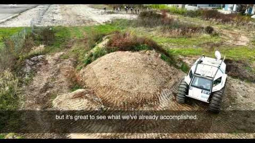 Preview image for the video "WFP X DLR Demo Day: Teleoperated ATV - AHEAD project (Autonomous Humanitarian Emergency Aid Devices)". Preview image for the video "WFP X DLR Demo Day: Teleoperated ATV - AHEAD project (Autonomous Humanitarian Emergency Aid Devices)".