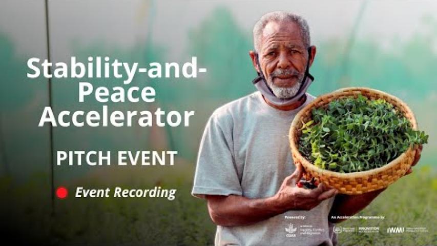 Preview image for the video "Stability-and-Peace Accelerator Pitch Event". Preview image for the video "Stability-and-Peace Accelerator Pitch Event".